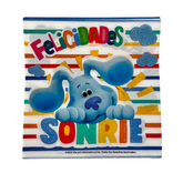 SERVILLETAS PISTAS DE BLUE X10